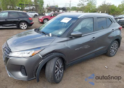 2021 Nissan Kicks Sv Xtronic Cvt из США, поврежденный, VIN 3N1CP5CV1ML511113